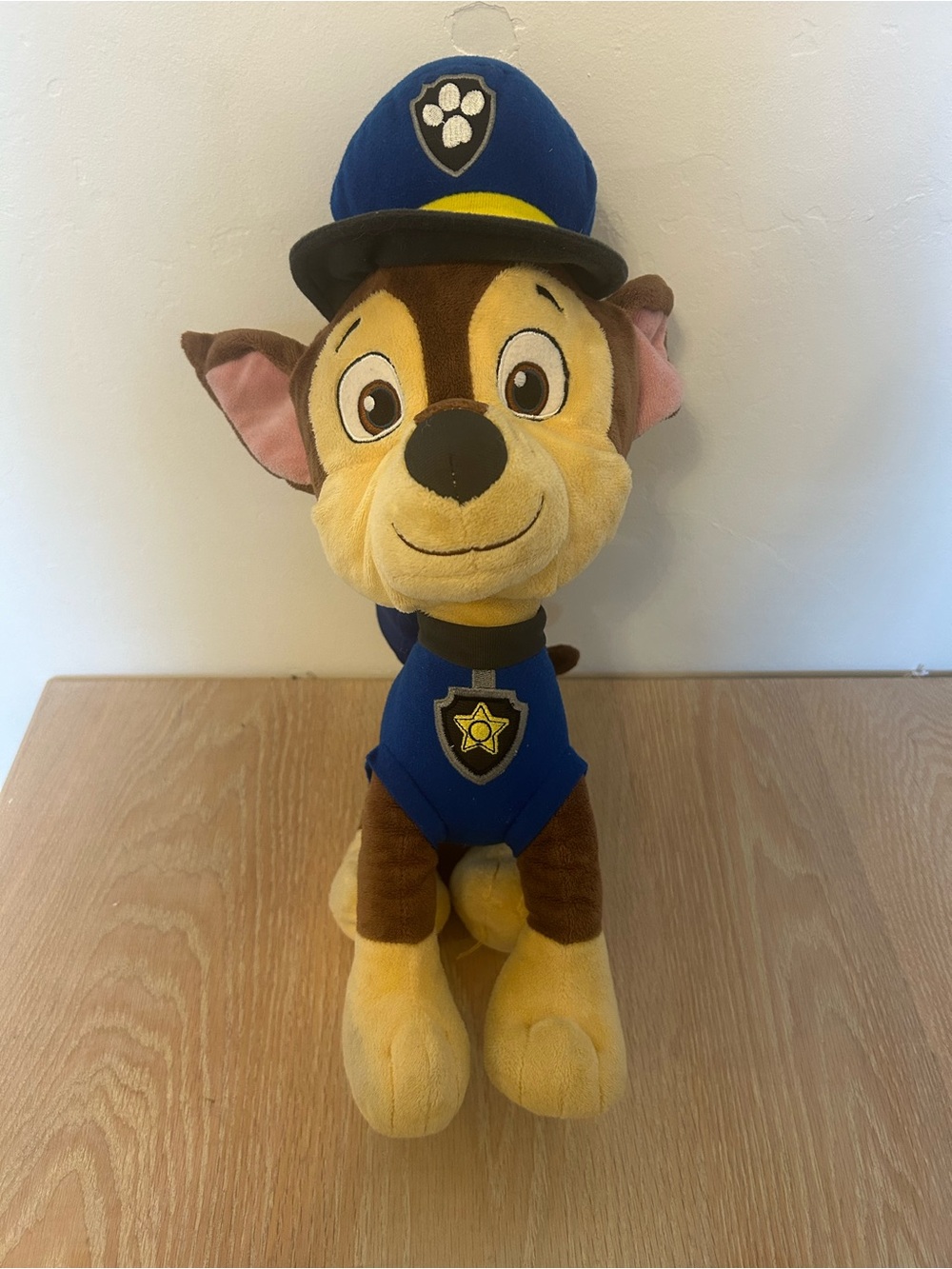 Paw Patrol Chase Plush Toy - Blue, Brown, Yellow